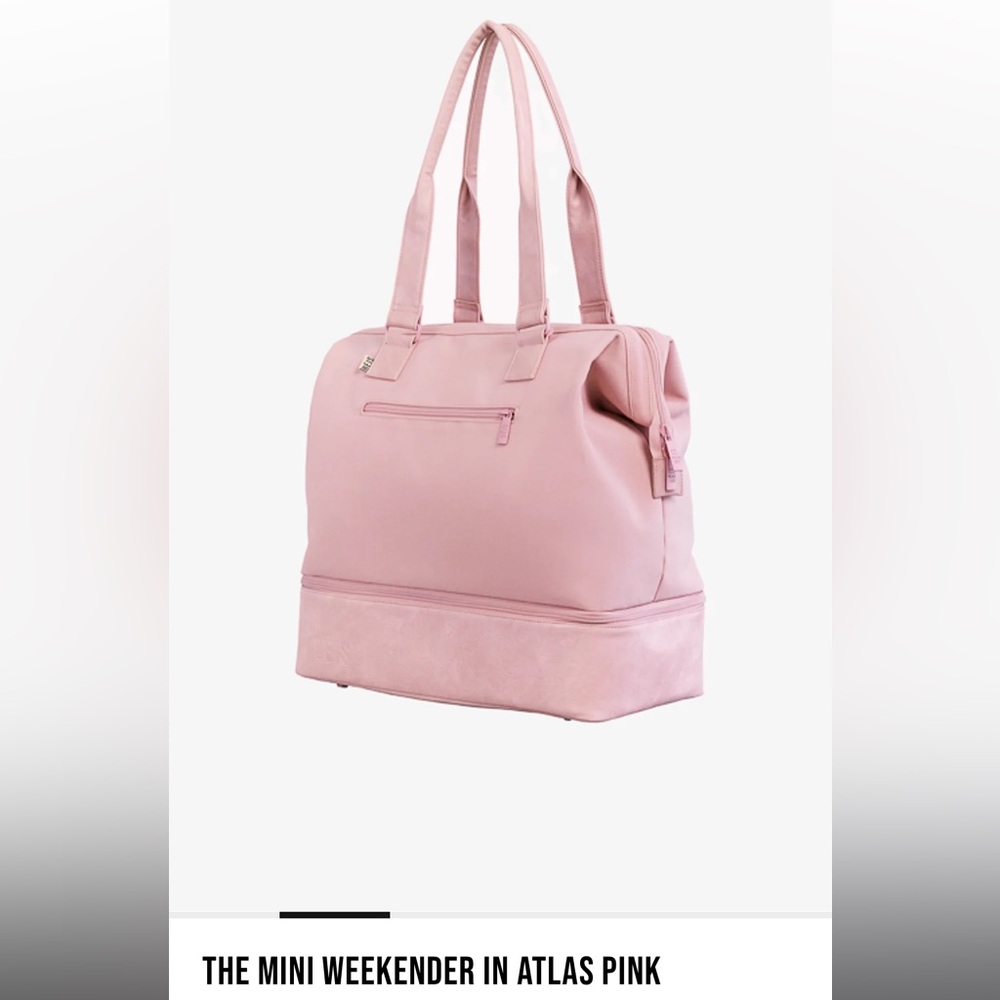 Mini Weekender Bag in Pink